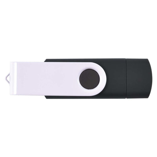 Swivel USB Flash Drive Dual 8GB