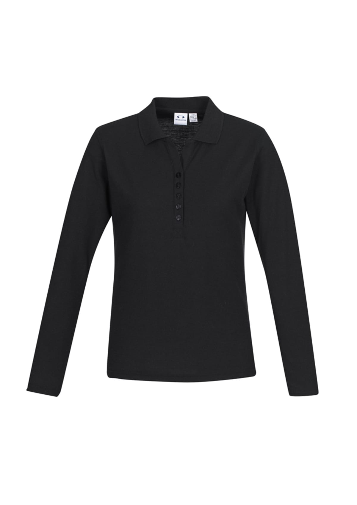 Womens Crew Long Sleeve Polo