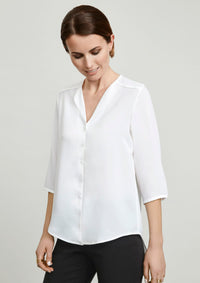 Womens Lily Longline Blouse