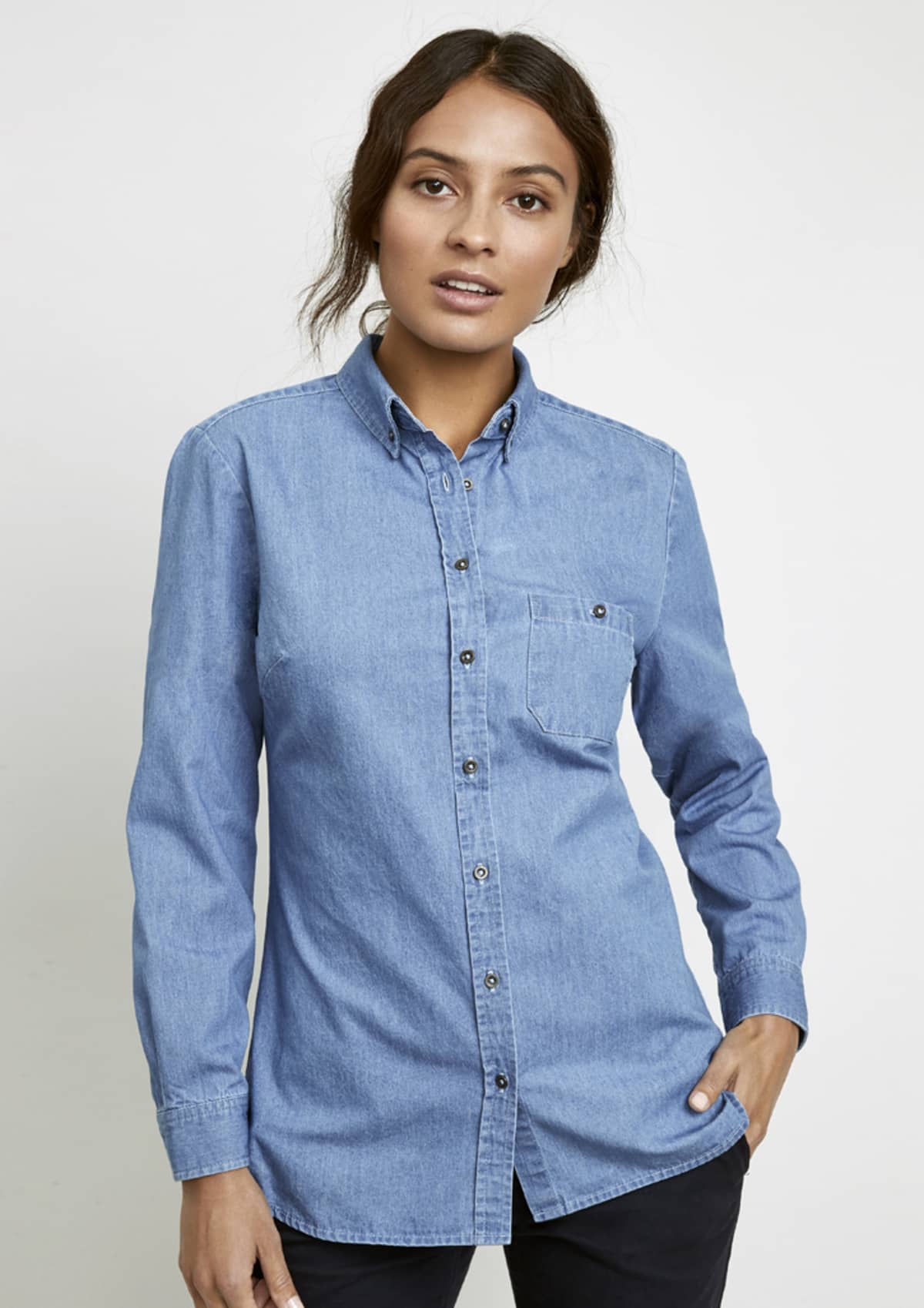 Womens Indie Long Sleeve Shirt