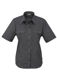 Ladies Cuban Short Sleeve Shirt