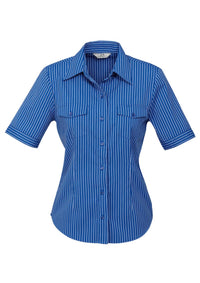 Ladies Cuban Short Sleeve Shirt