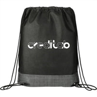 Crossweave Heat Sealed Drawstring Bag