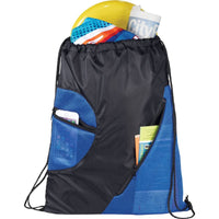 Zippered Mesh Drawstring Sportspack