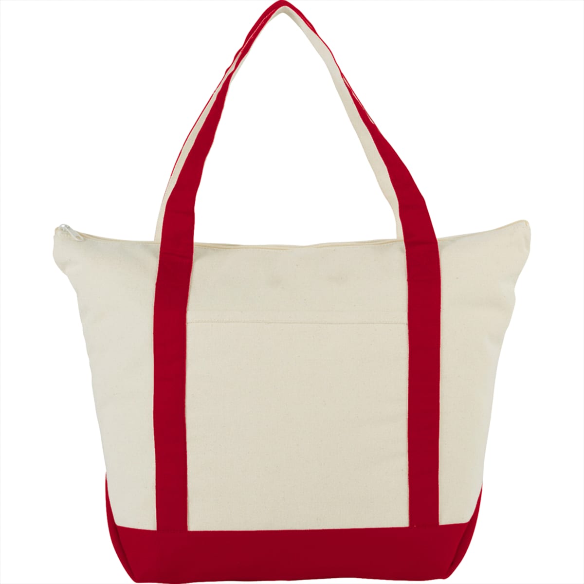 Zippered Cotton Tote 37L