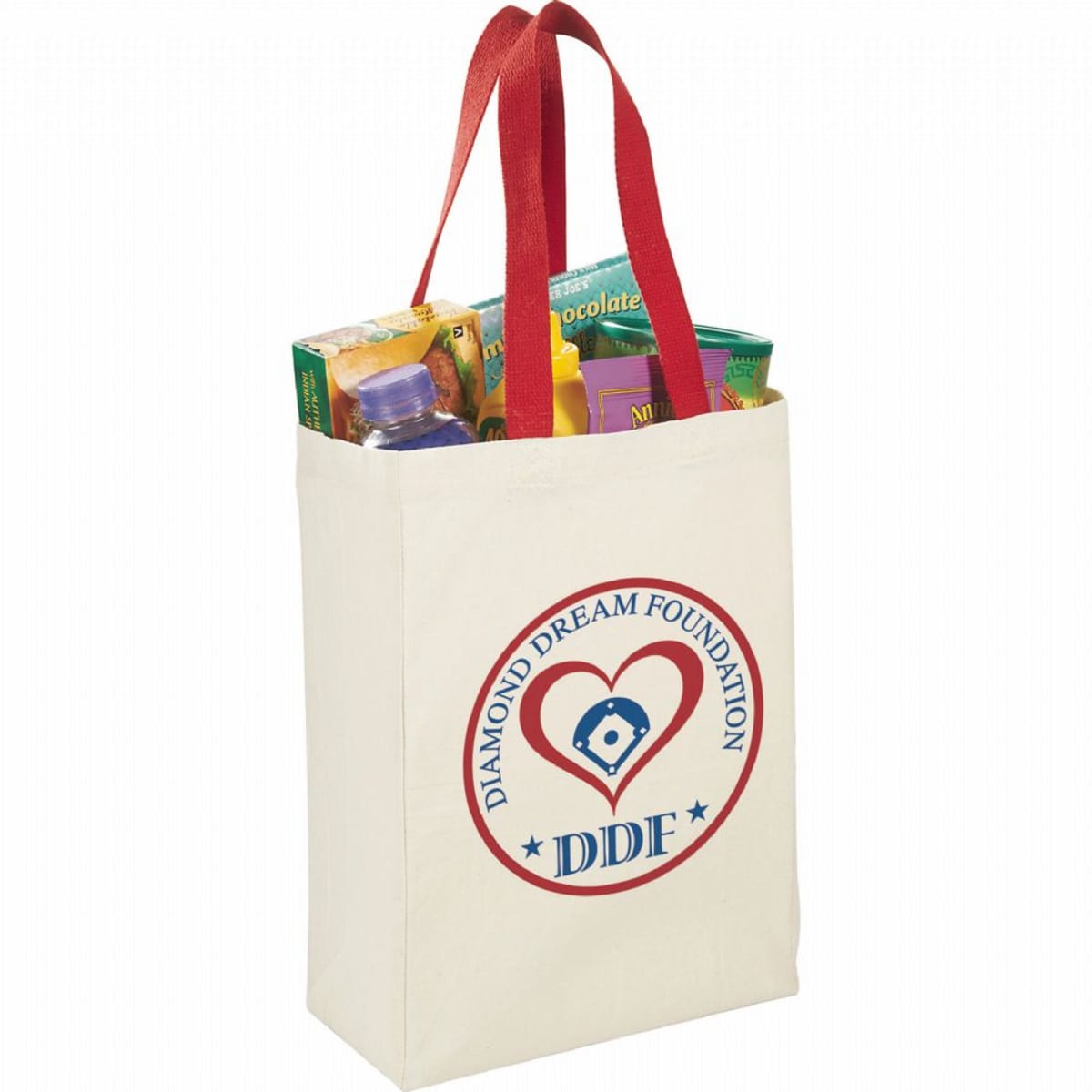 Natural Cotton Grocery Tote 12L