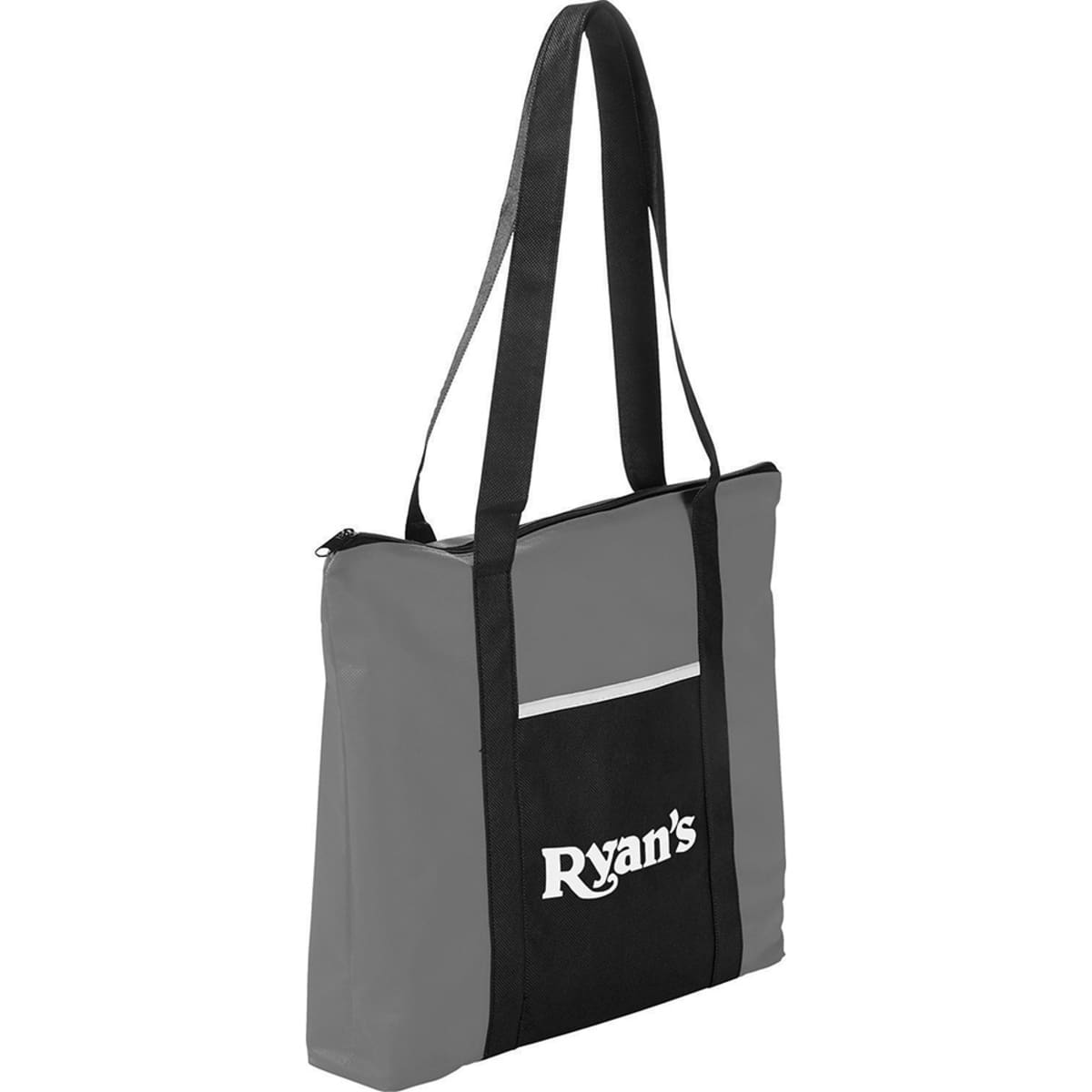 Timeline Non-Woven Zipper Business Tote