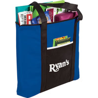 Timeline Non-Woven Zipper Business Tote