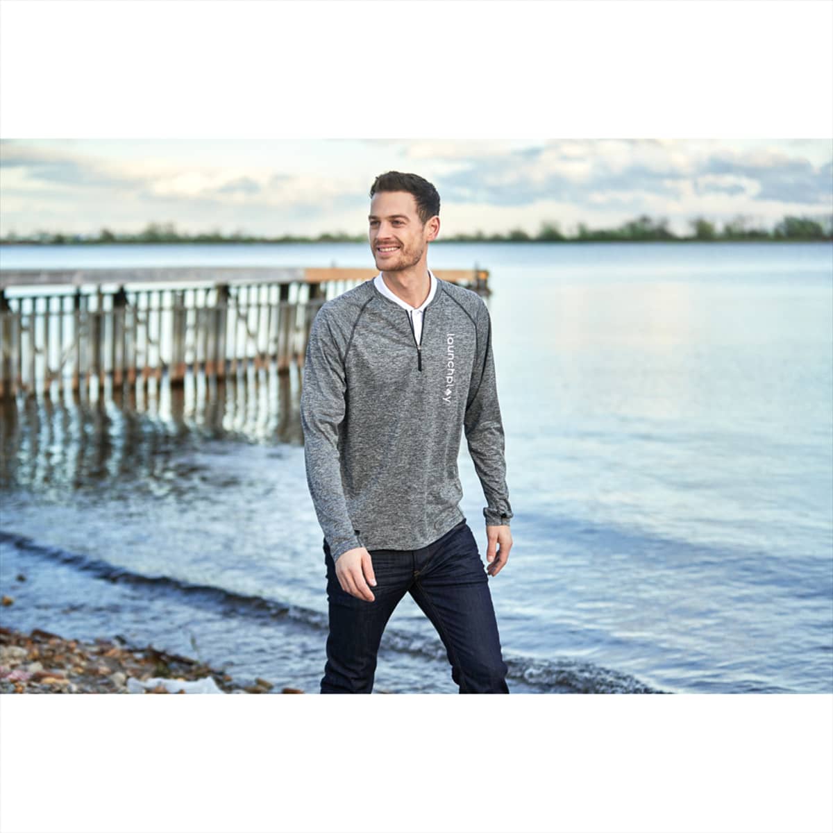 Quadra Long Sleeve Top - Mens