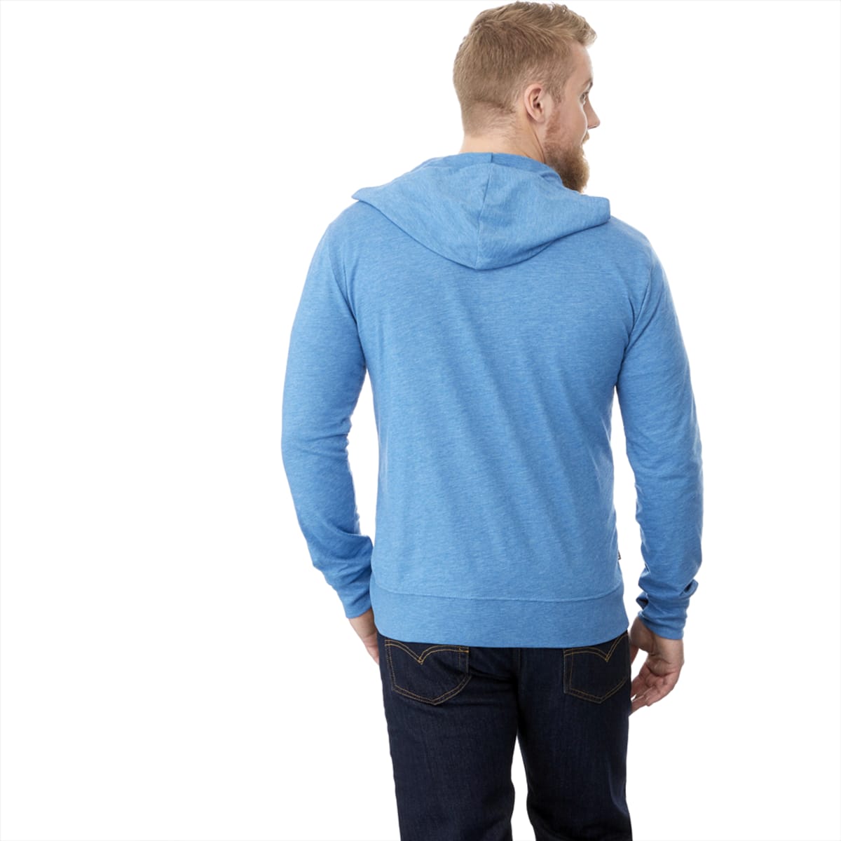 Garner Knit Full Zip Hoody - Mens