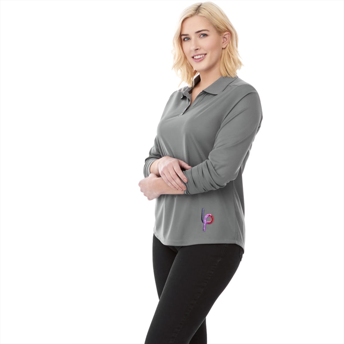 Mori Long Sleeve Polo - Womens