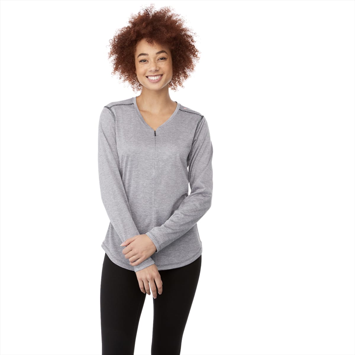 Quadra Long Sleeve Top - Womens