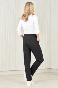 Womens Comfort Waist Slim Leg Pant