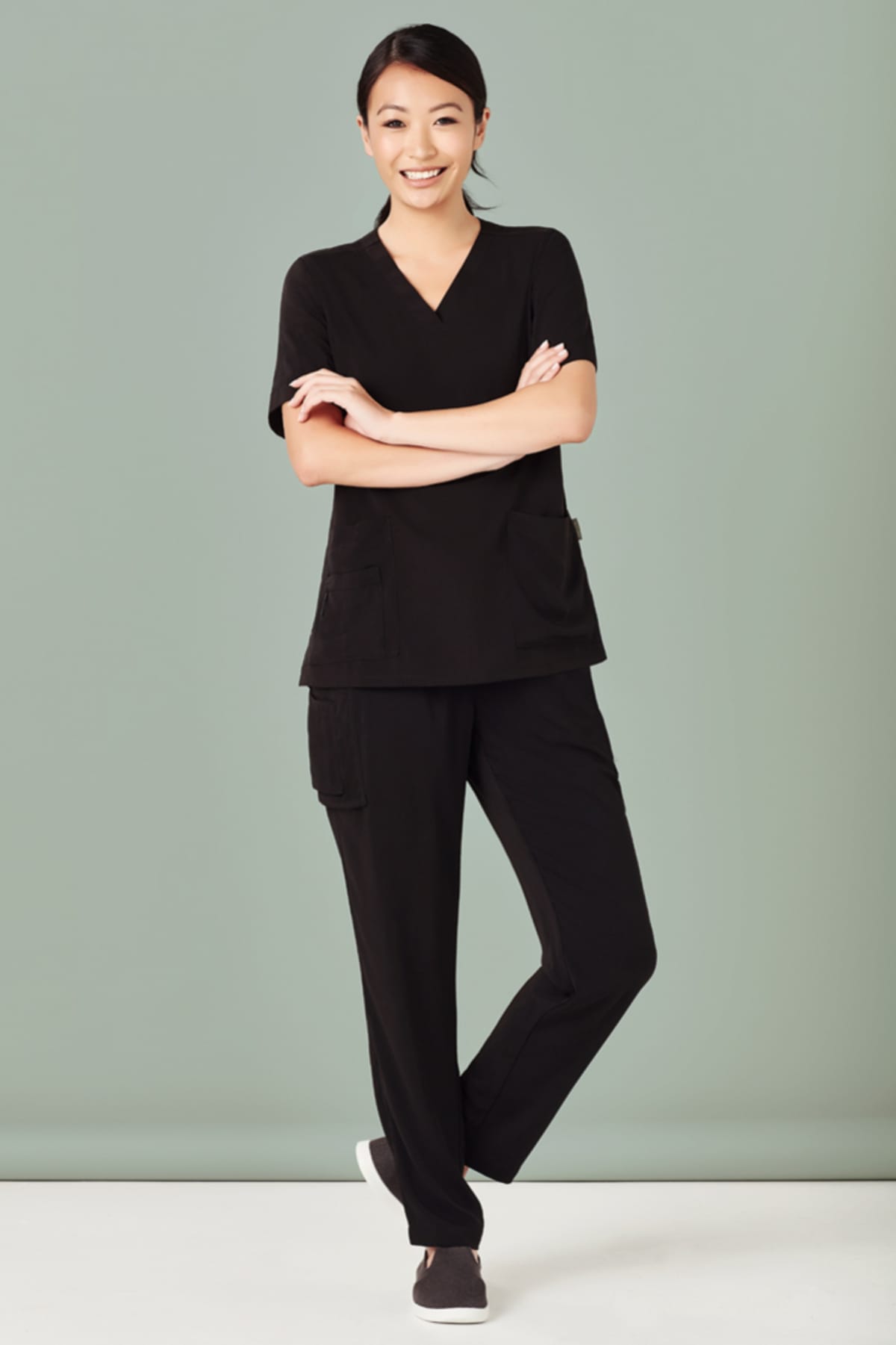Womens Avery Slim Leg Scrub Pant