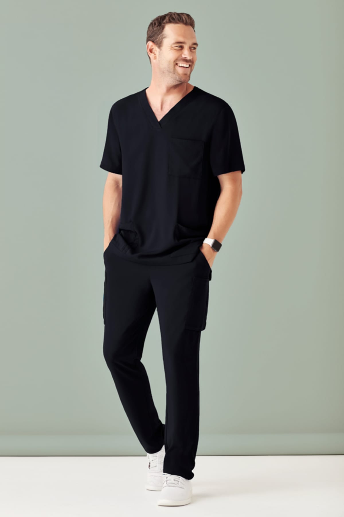 Mens Avery Straight Leg Scrub Pant