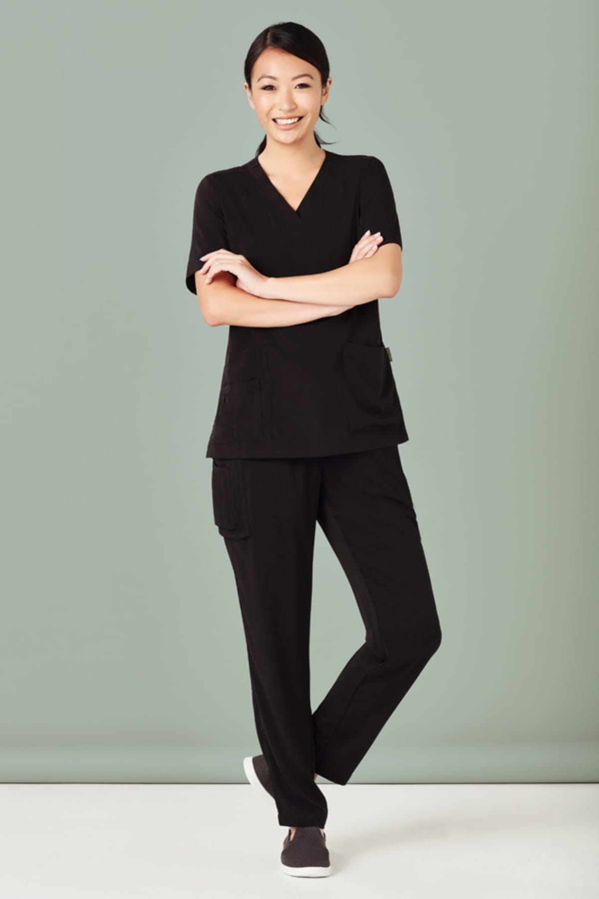Womens Avery V-Neck Scrub Top