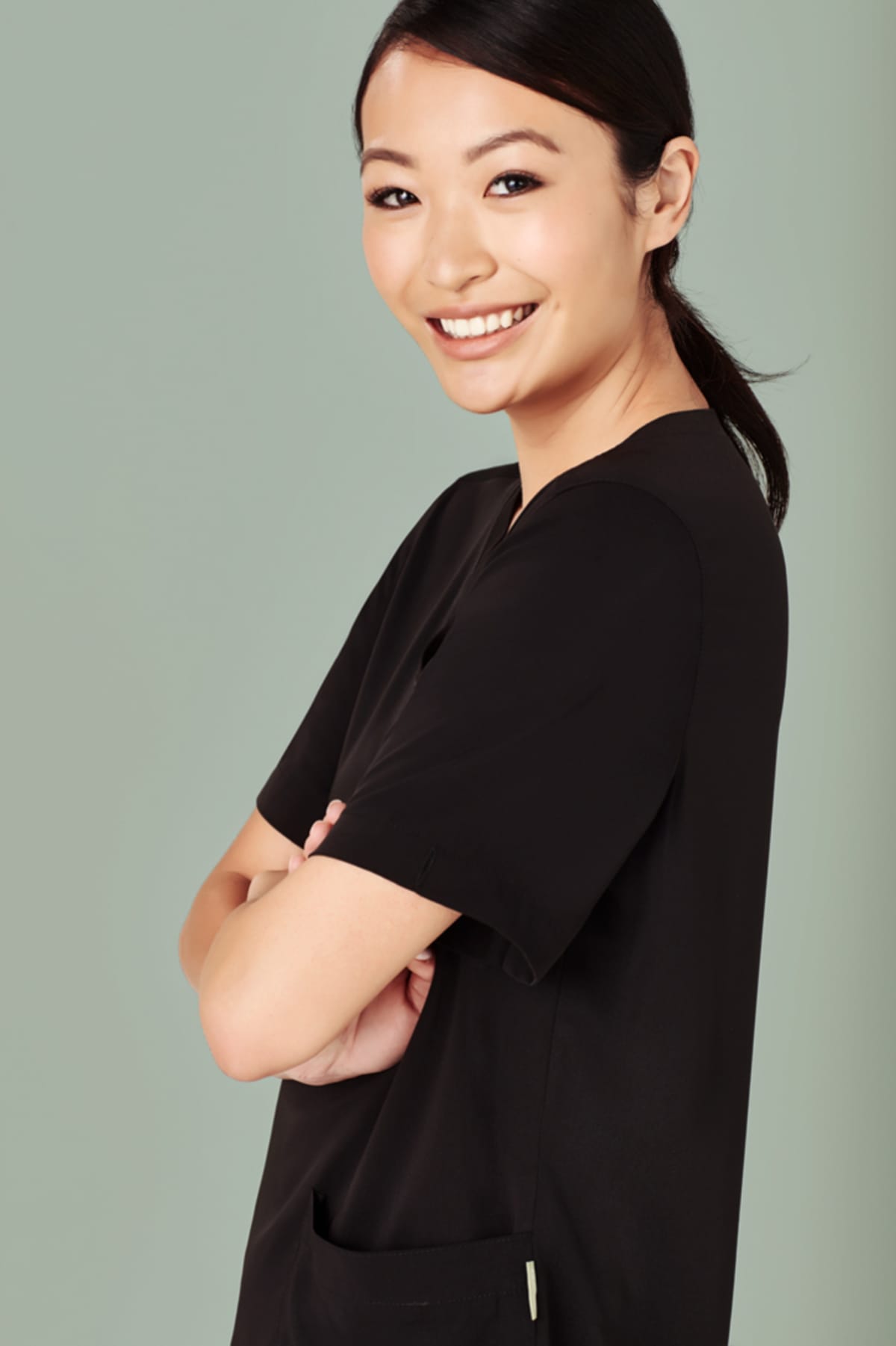 Womens Avery V-Neck Scrub Top