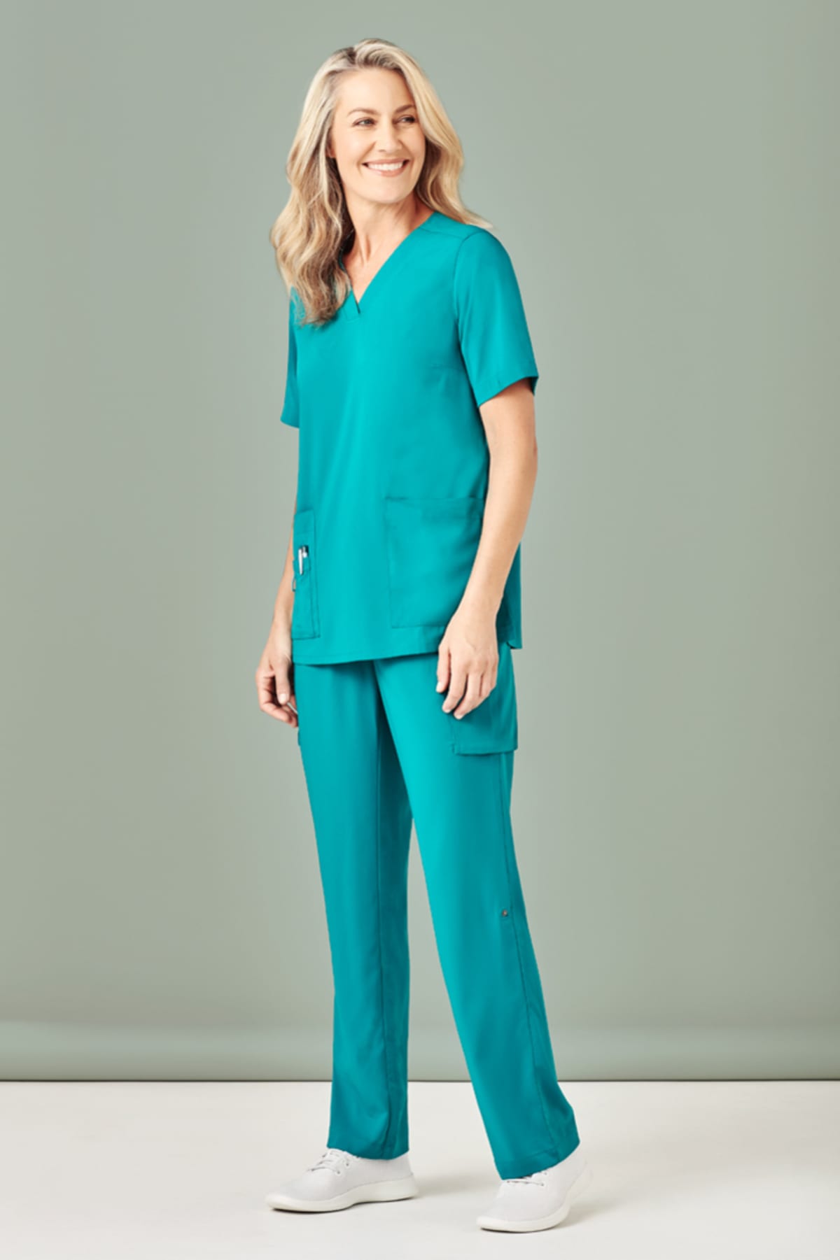 Womens Avery V-Neck Scrub Top
