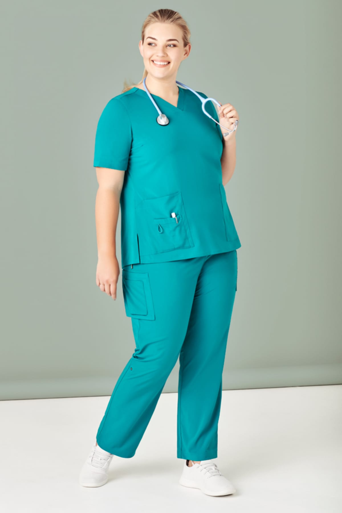 Womens Avery V-Neck Scrub Top