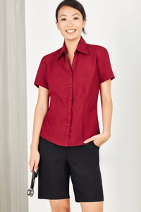 Oasis Ladies Plain Short Sleeve Shirt