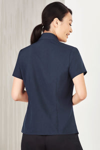 Oasis Ladies Plain Short Sleeve Shirt