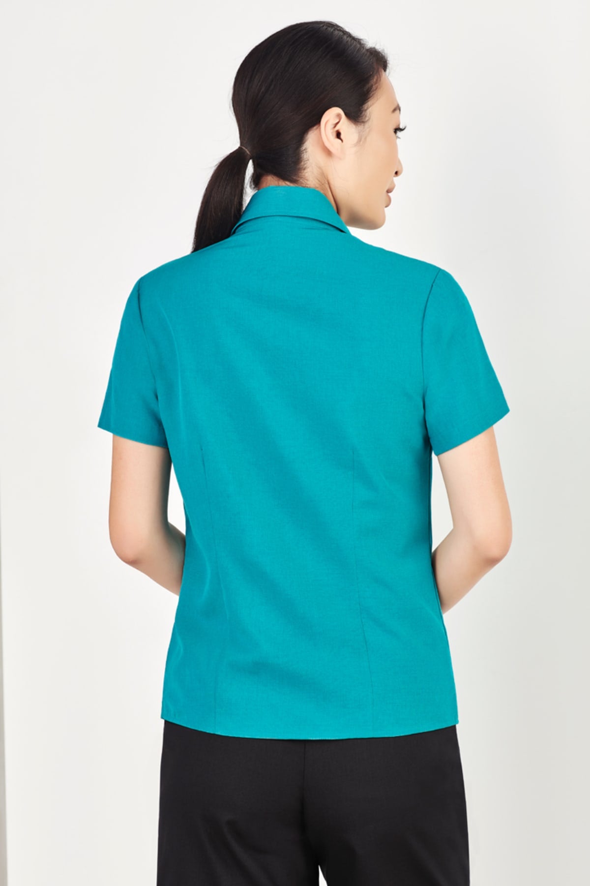 Oasis Ladies Plain Short Sleeve Shirt