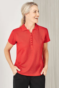Womens Crew Short Sleeve Polo