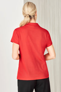 Womens Crew Short Sleeve Polo