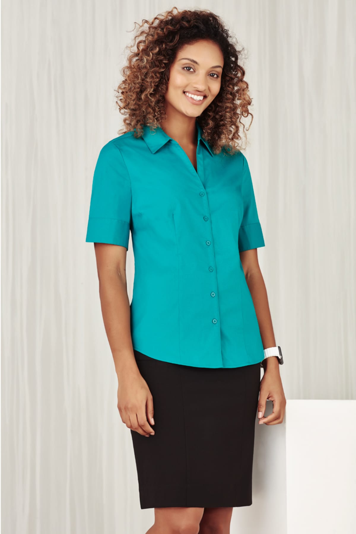 Monaco Ladies Short Sleeve Shirt