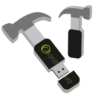 2D Custom USB Flash Drive - Factory Direct Indent Pricing