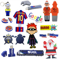 2D Custom USB Flash Drive - Factory Direct Indent Pricing