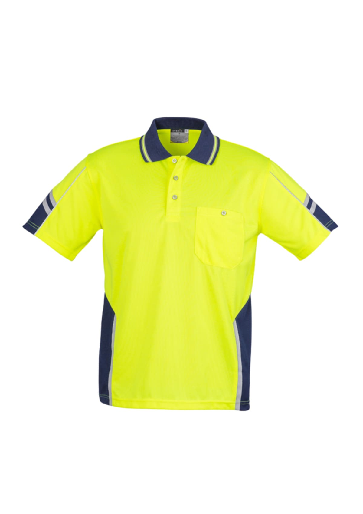 Mens Hi Vis Squad Short Sleeve Polo