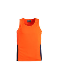 Mens Hi Vis Squad Singlet