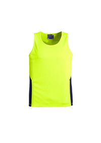 Mens Hi Vis Squad Singlet