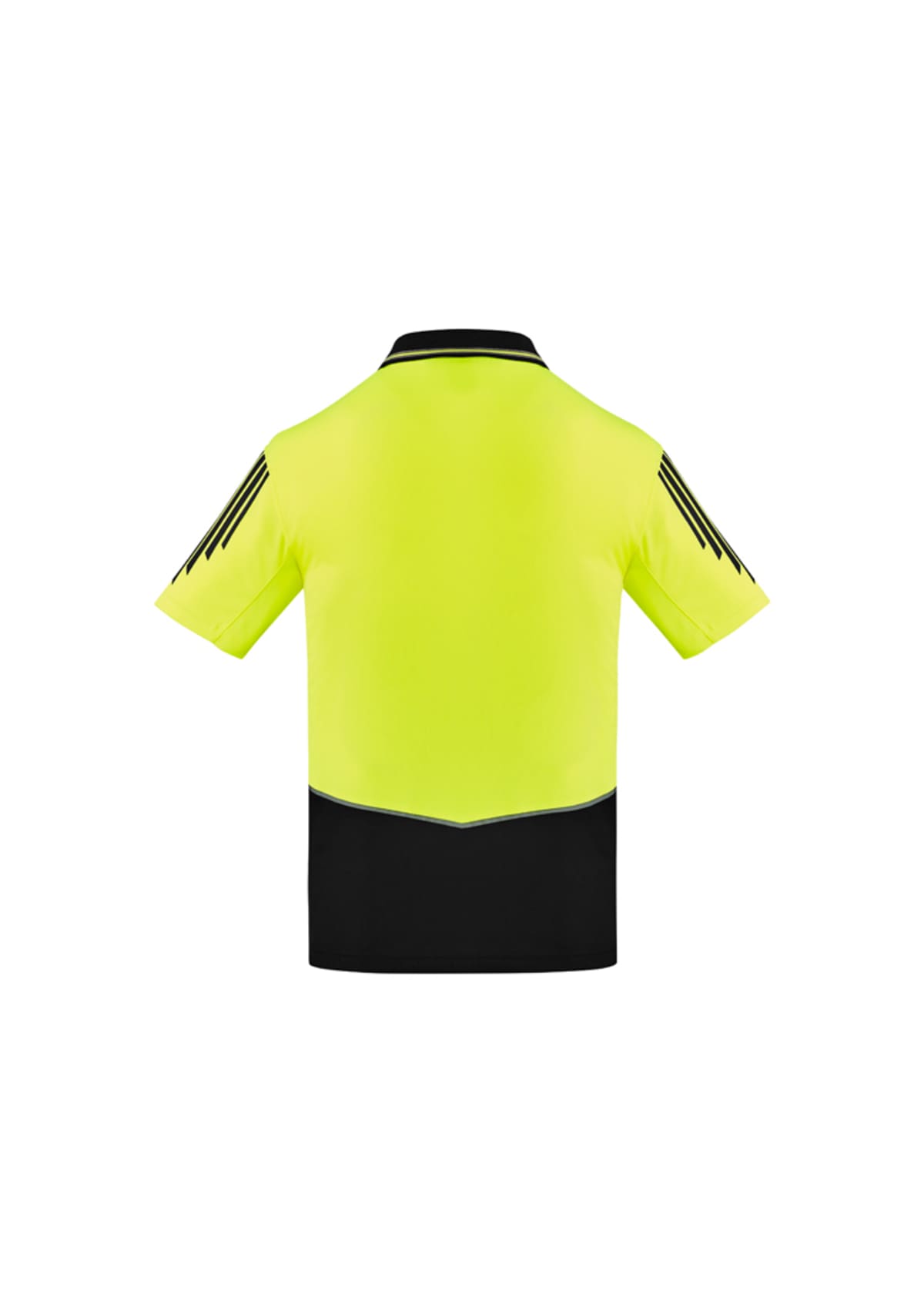 Mens Hi Vis Flux Short Sleeve Polo