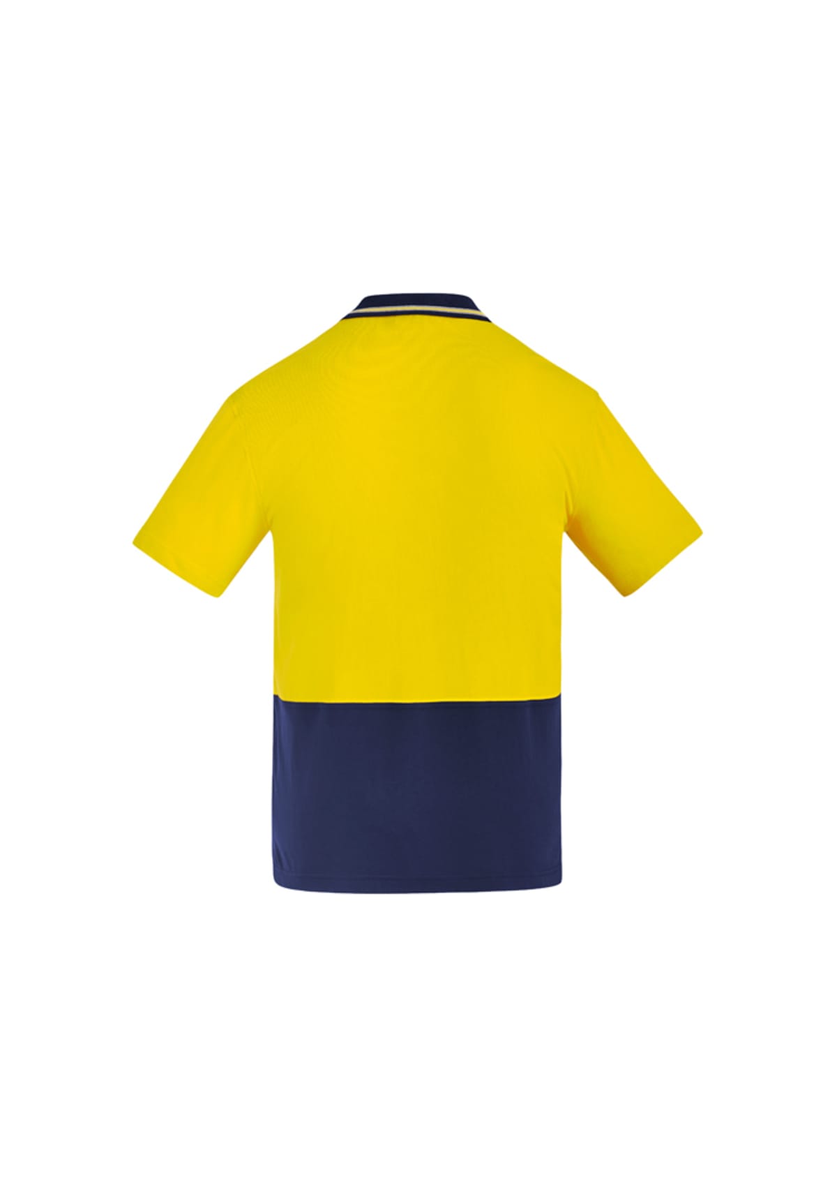 Mens Hi Vis Cotton Short Sleeve Polo