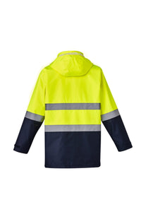 Mens Hi Vis Basic 4 In 1 Waterproof Jacket