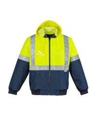 Mens Hi Vis Quilted Flying Jacket