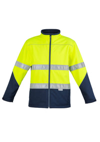 Unisex Hi Vis Softshell Jacket