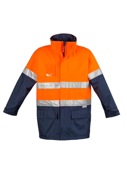 Mens Hi Vis Waterproof Lightweight Jacket