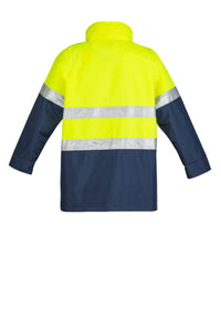 Mens Hi Vis Waterproof Lightweight Jacket