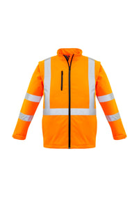 Unisex Hi Vis X Back 2 In 1 Softshell Jacket