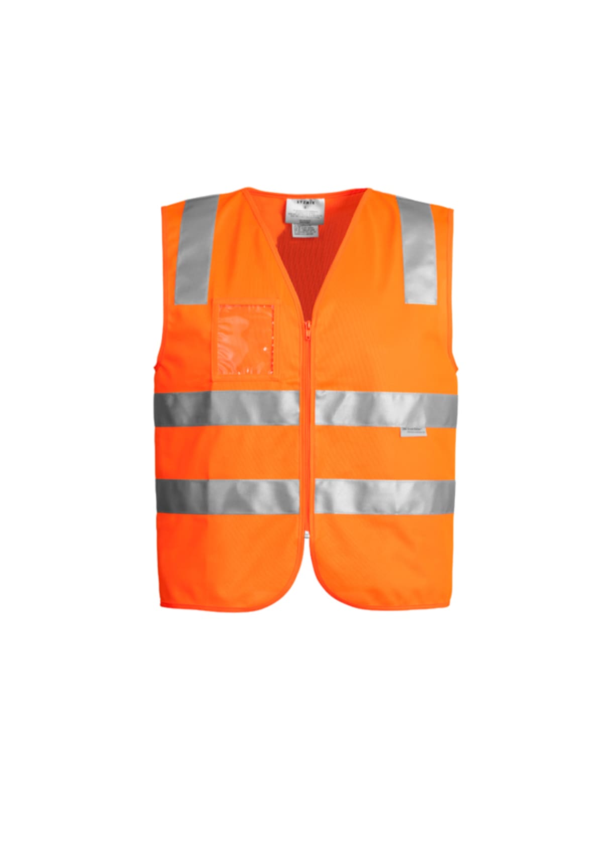 Unisex Hi Vis Zip Vest