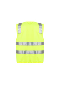 Unisex Hi Vis Zip Vest