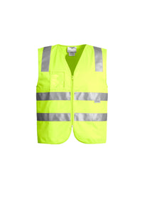 Unisex Hi Vis Zip Vest