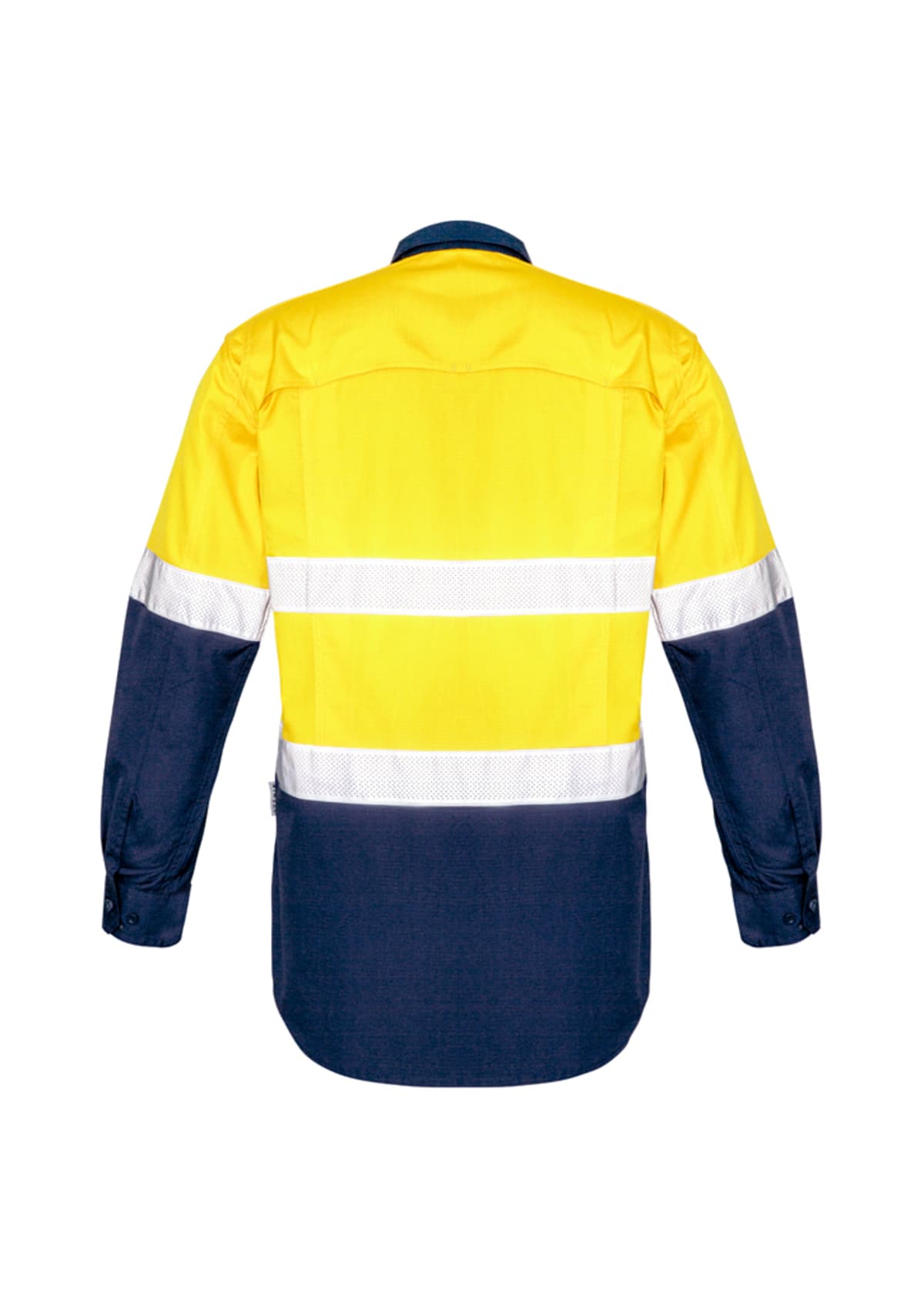 Mens Rugged Cooling Hi Vis Taped Long Sleeve Shirt