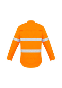 Mens Hi Vis Hoop Taped Long Sleeve Shirt