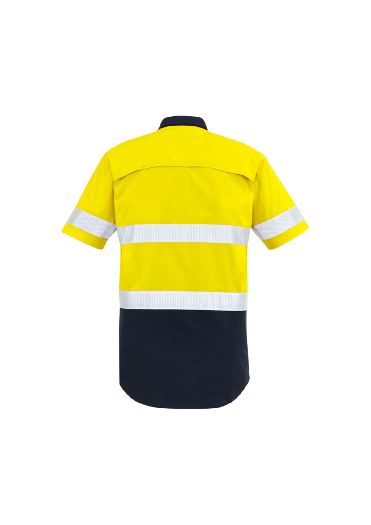 Mens Rugged Cooling Hi Vis Taped Short Sleeve Shirt