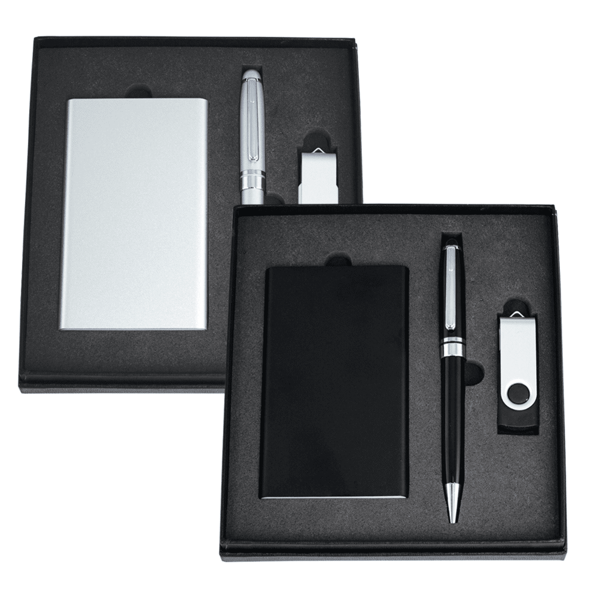 Powerbank, USB (8GB) & Pen Giftset