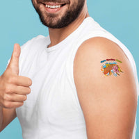 38mm x 57mm  Classic Temporary Tattoos